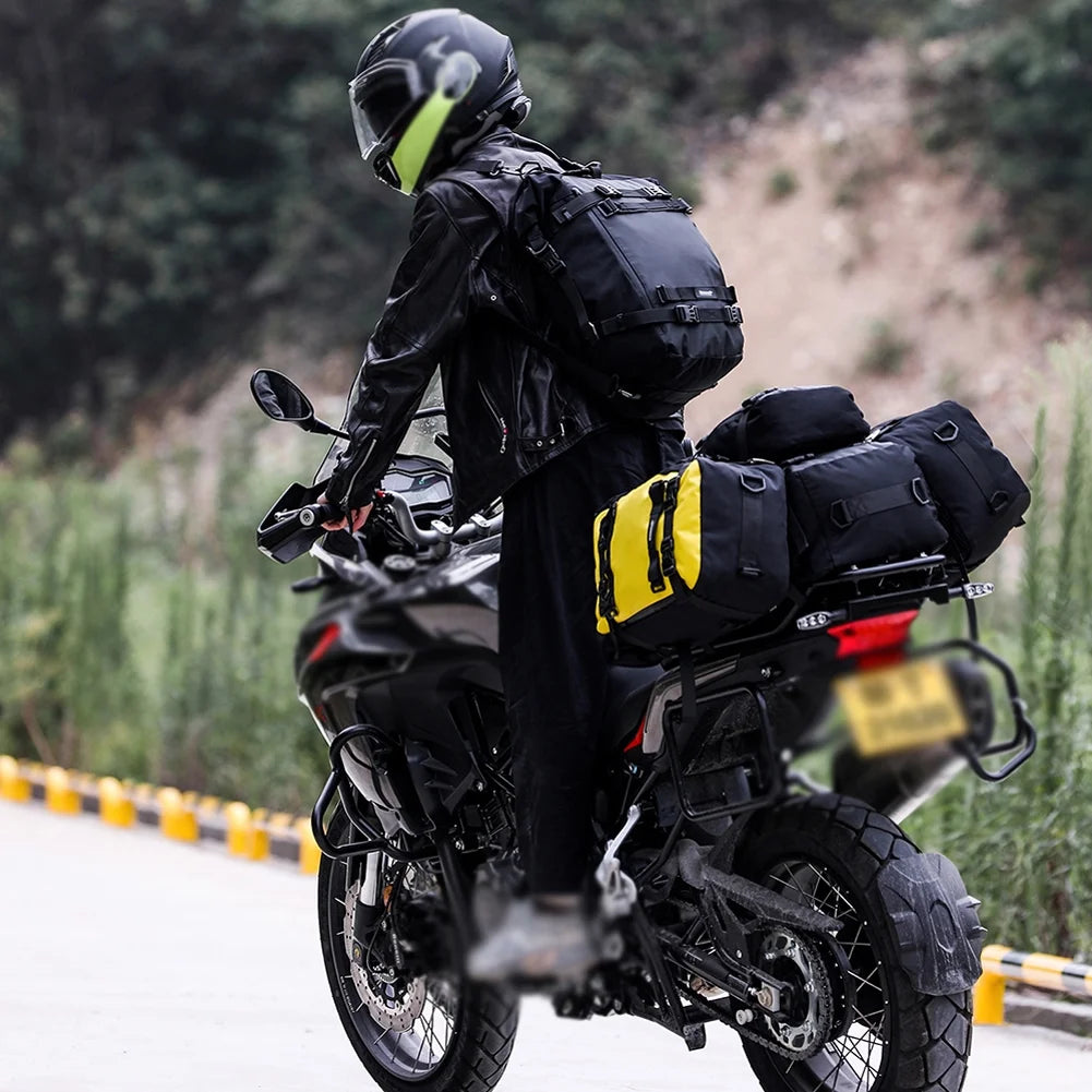 Waterproof Motorcycle Saddle Rack Trunk Luggage Bag D71700
