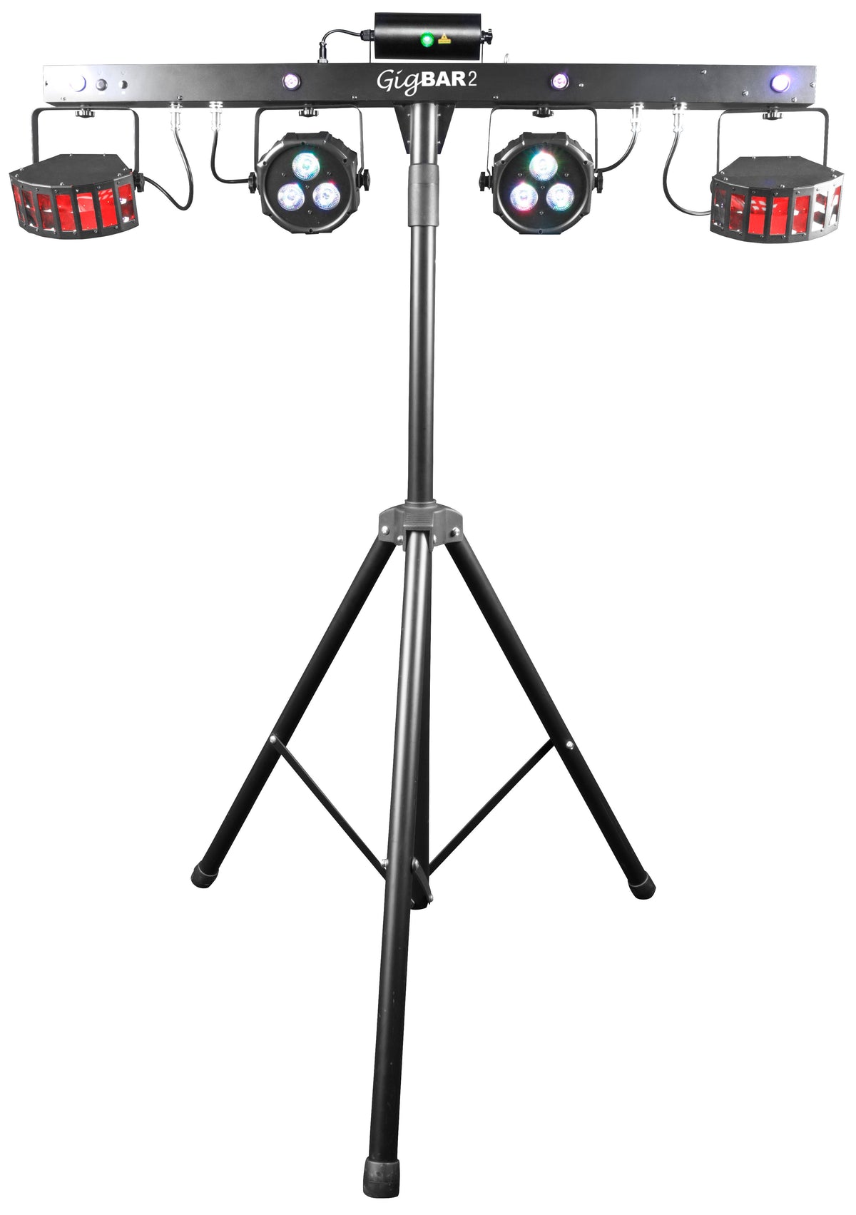 4-in-1 Lighting System with Stand, Black N7698