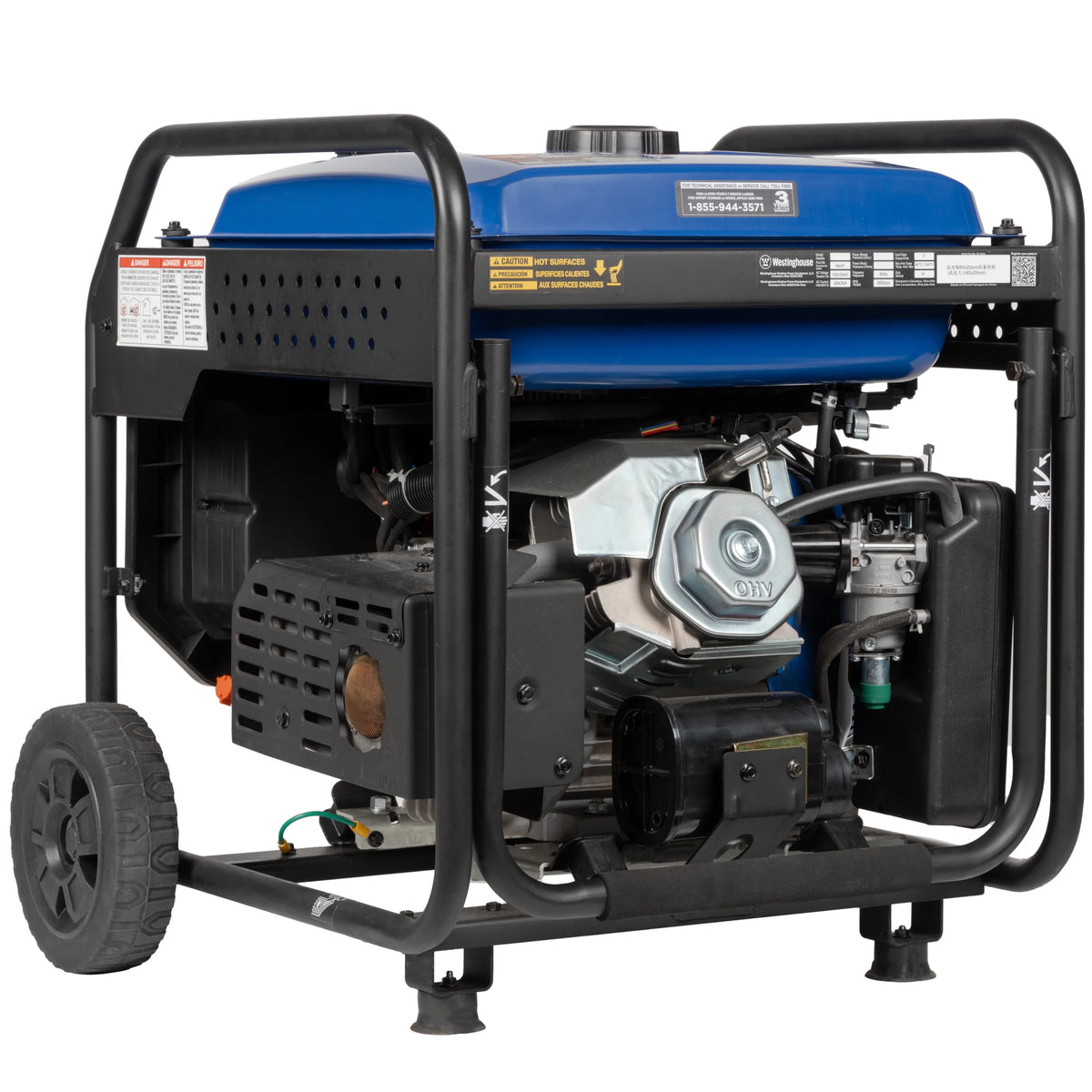 10,000 Peak Watt Portable Inverter Generator O6463
