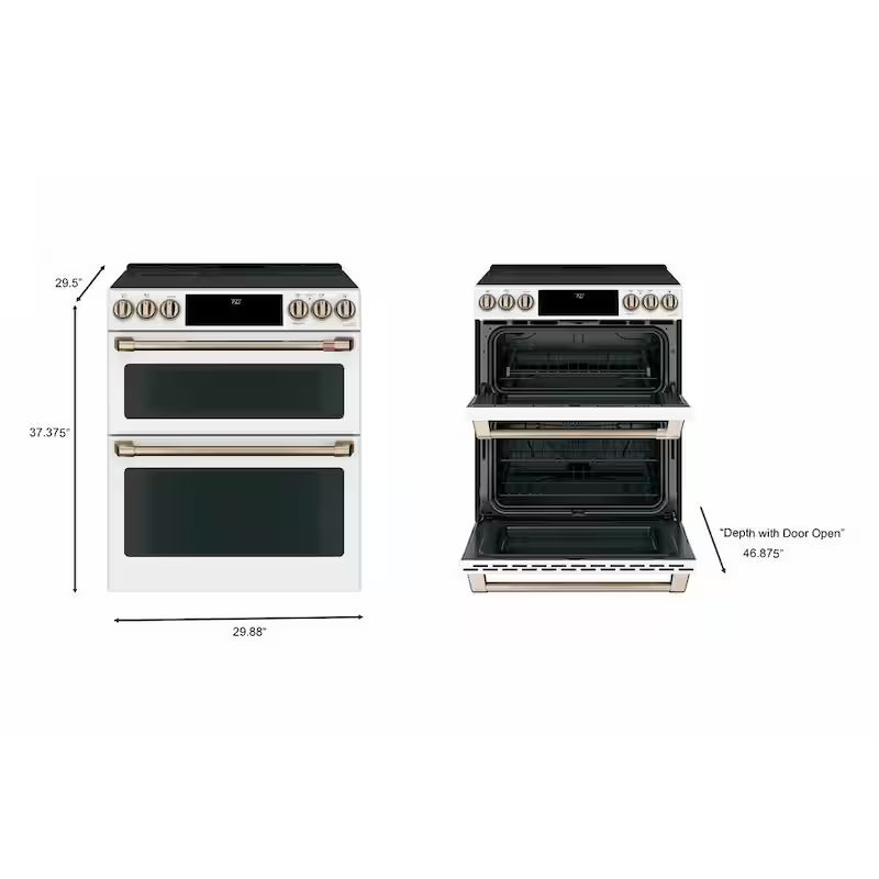 6.7 cu. ft. Smart Slide-In Electric Range with True Convection, Air Fry T736866