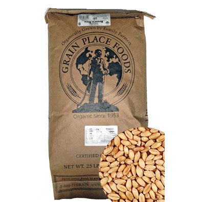 Organic Hard White Winter Wheat 25 lb Bag L552