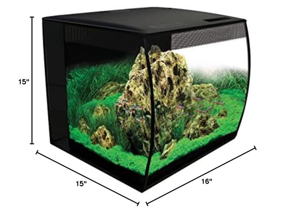 15 Gallon Nano Glass Aquarium Kit I92227