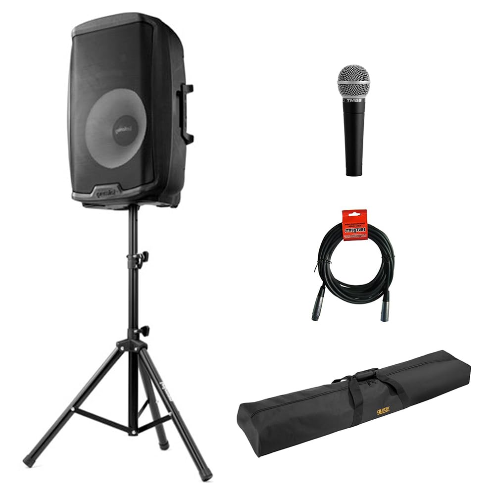 2000W 15" Active Bluetooth Loudspeaker with Stand & Mic Z400119