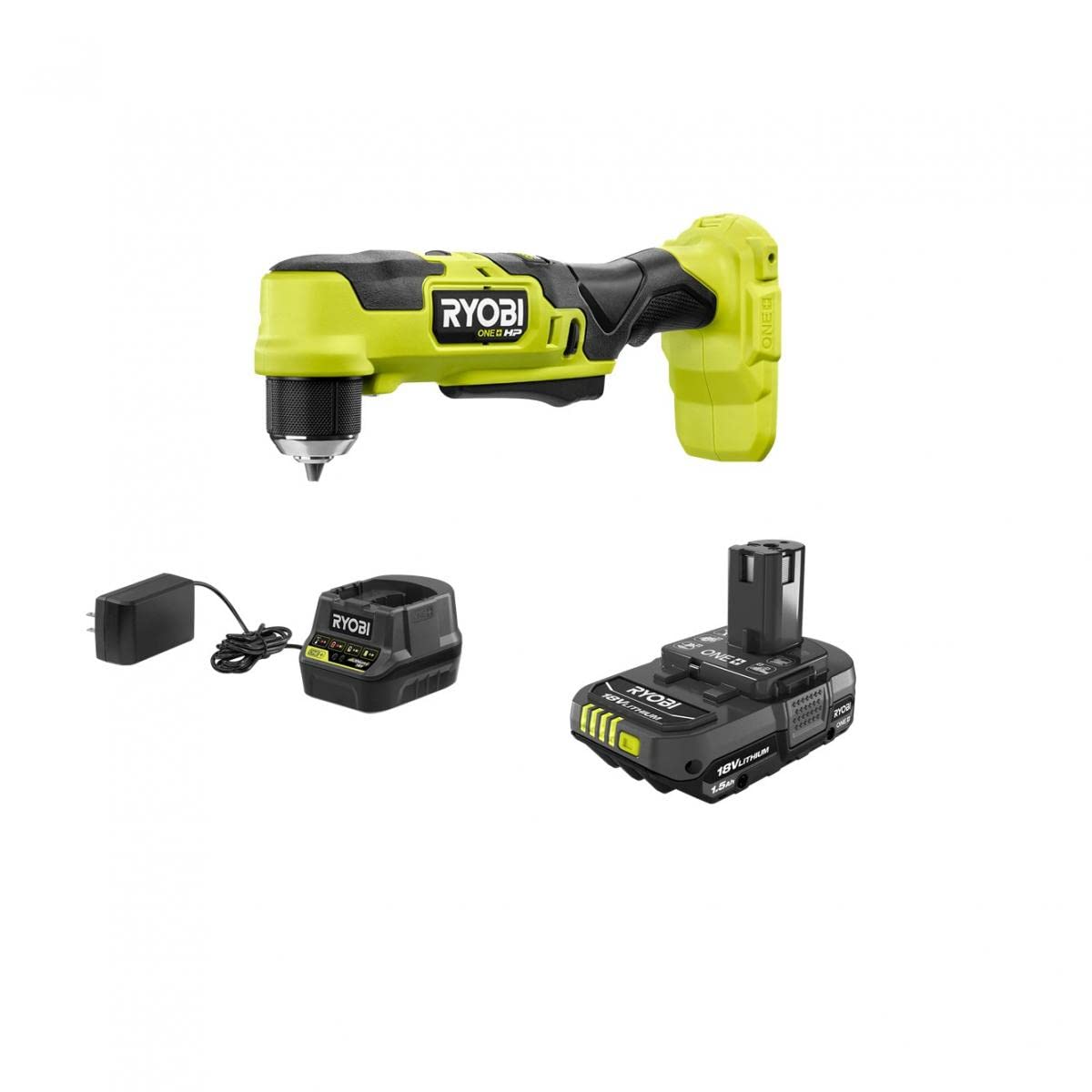 18V Brushless Cordless Compact 3/8 in. Right Angle Drill Kit M16679