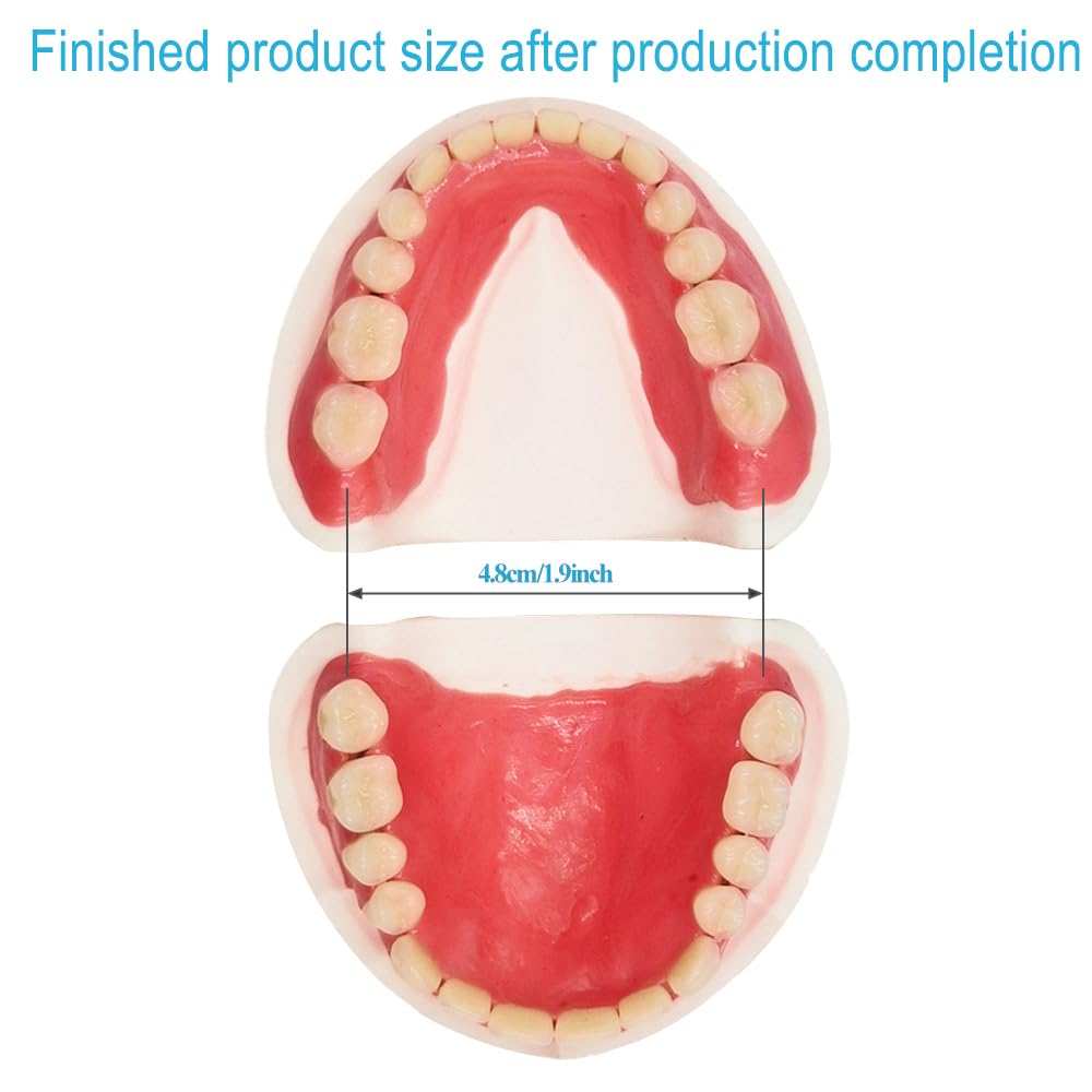Denture Fake Teeth Top and Bottom G34438