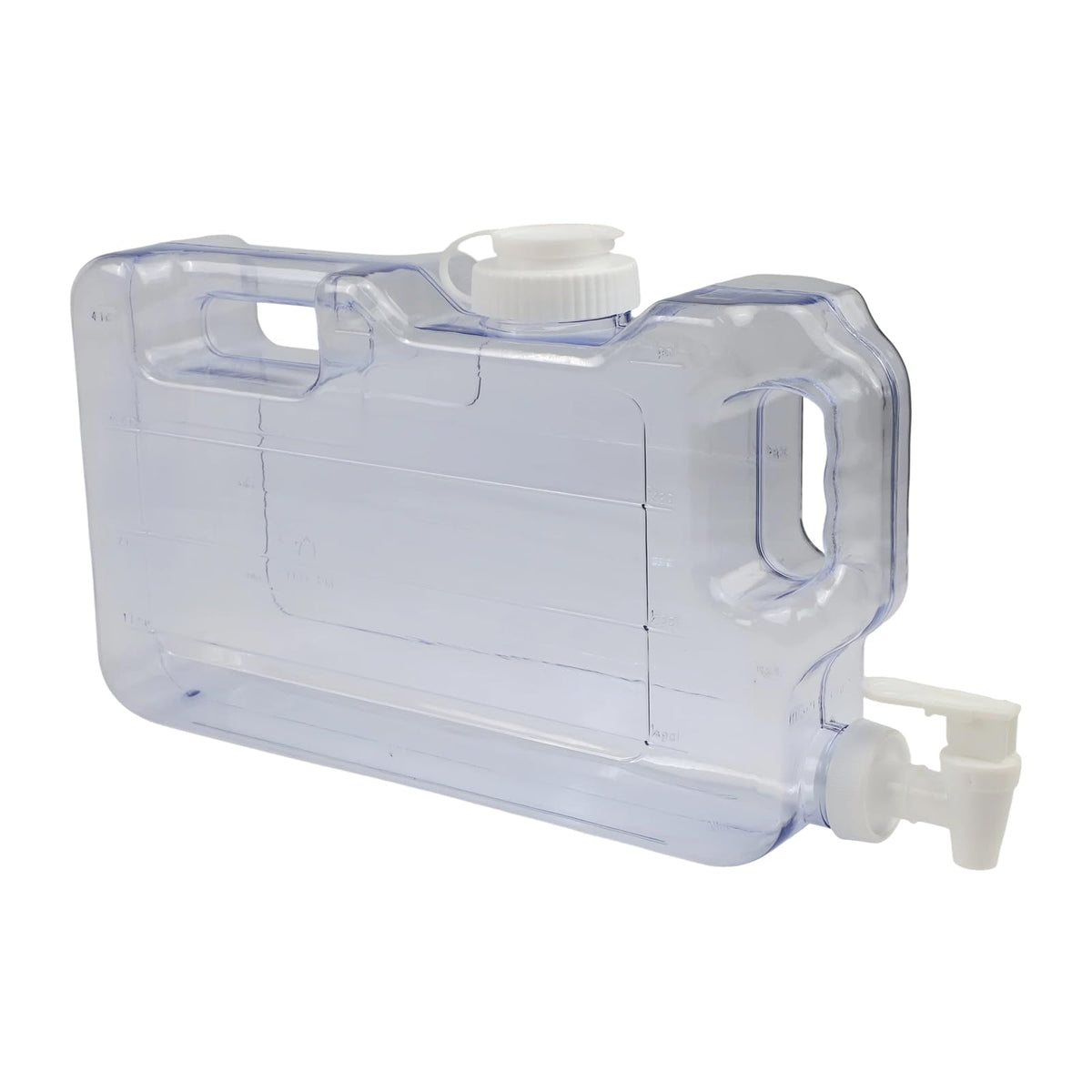 Clear Plastic Water Jug with Faucet P522
