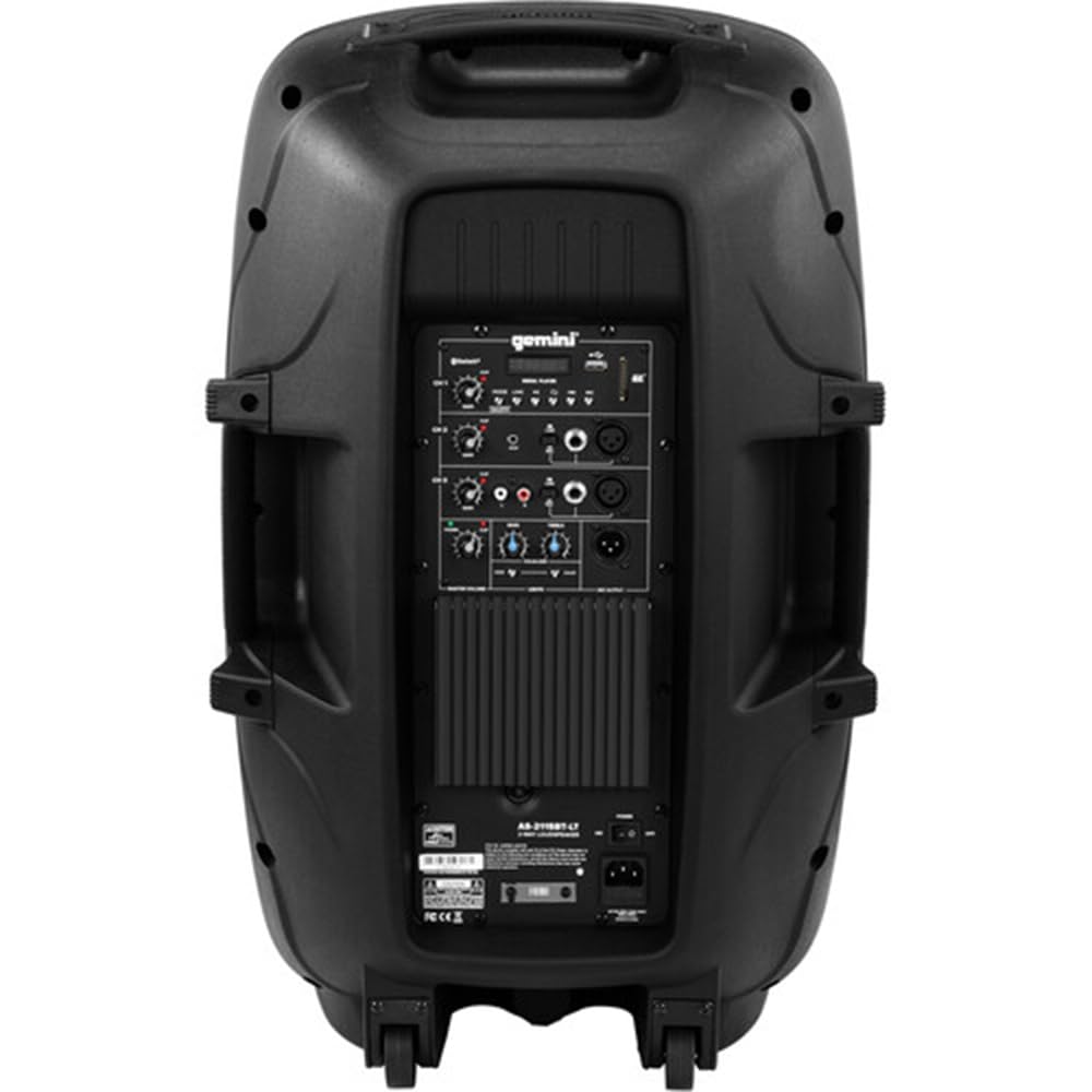 2000W 15" Active Bluetooth Loudspeaker with Stand & Mic Z400119