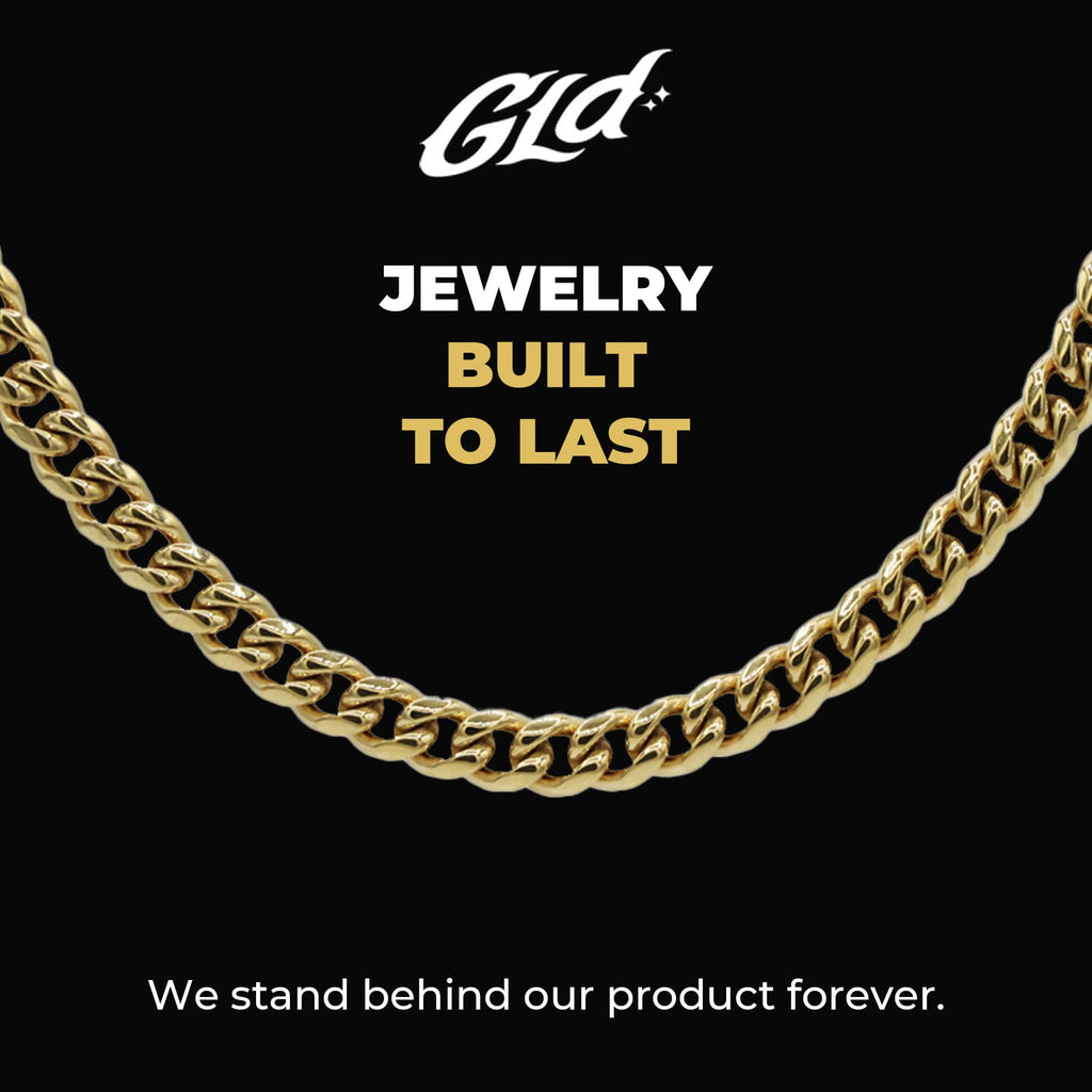 Gold-Plated Micro Cuban Link Chain Z524065