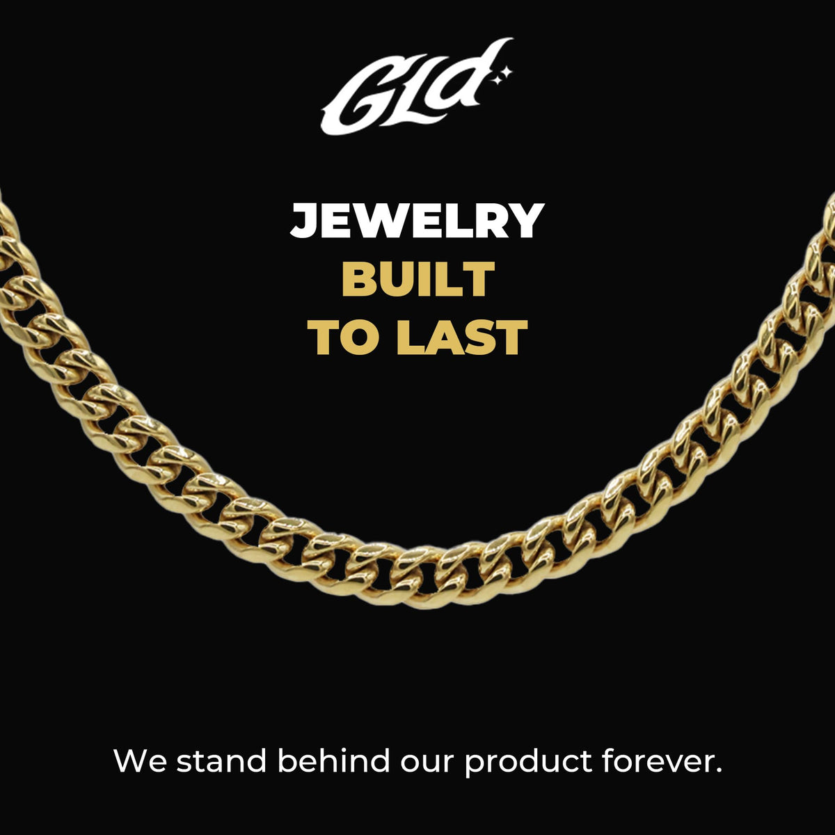 Gold-Plated Micro Cuban Link Chain Z524065