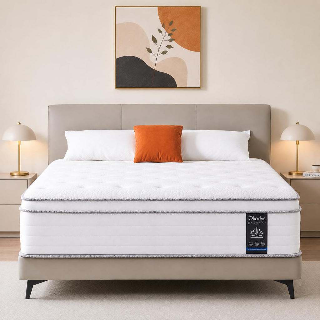 12 Inch Medium Firm Hybrid Spring Mattress T4231