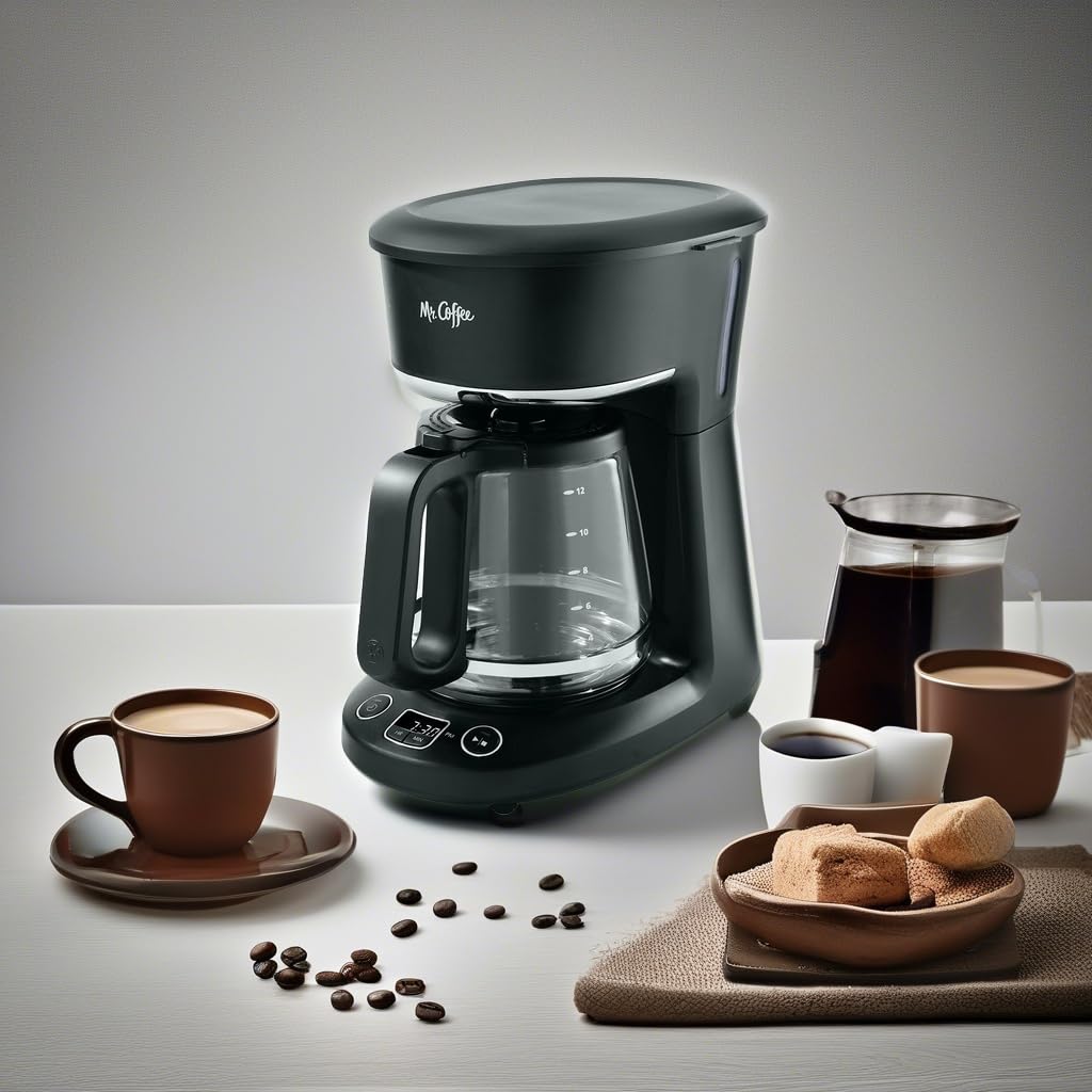12-Cup Programmable Coffeemaker Black C69766