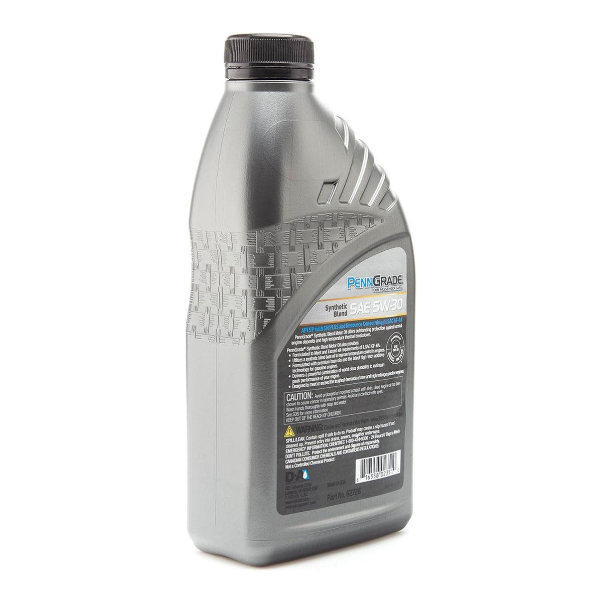 Synthetic Blend Oil SAE 5W-30 1 Quart Pack of 6 K887