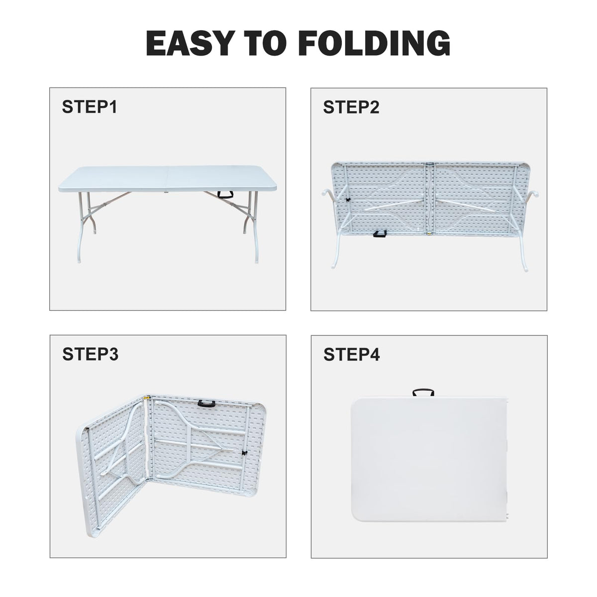 6ft Portable Folding Table D529030