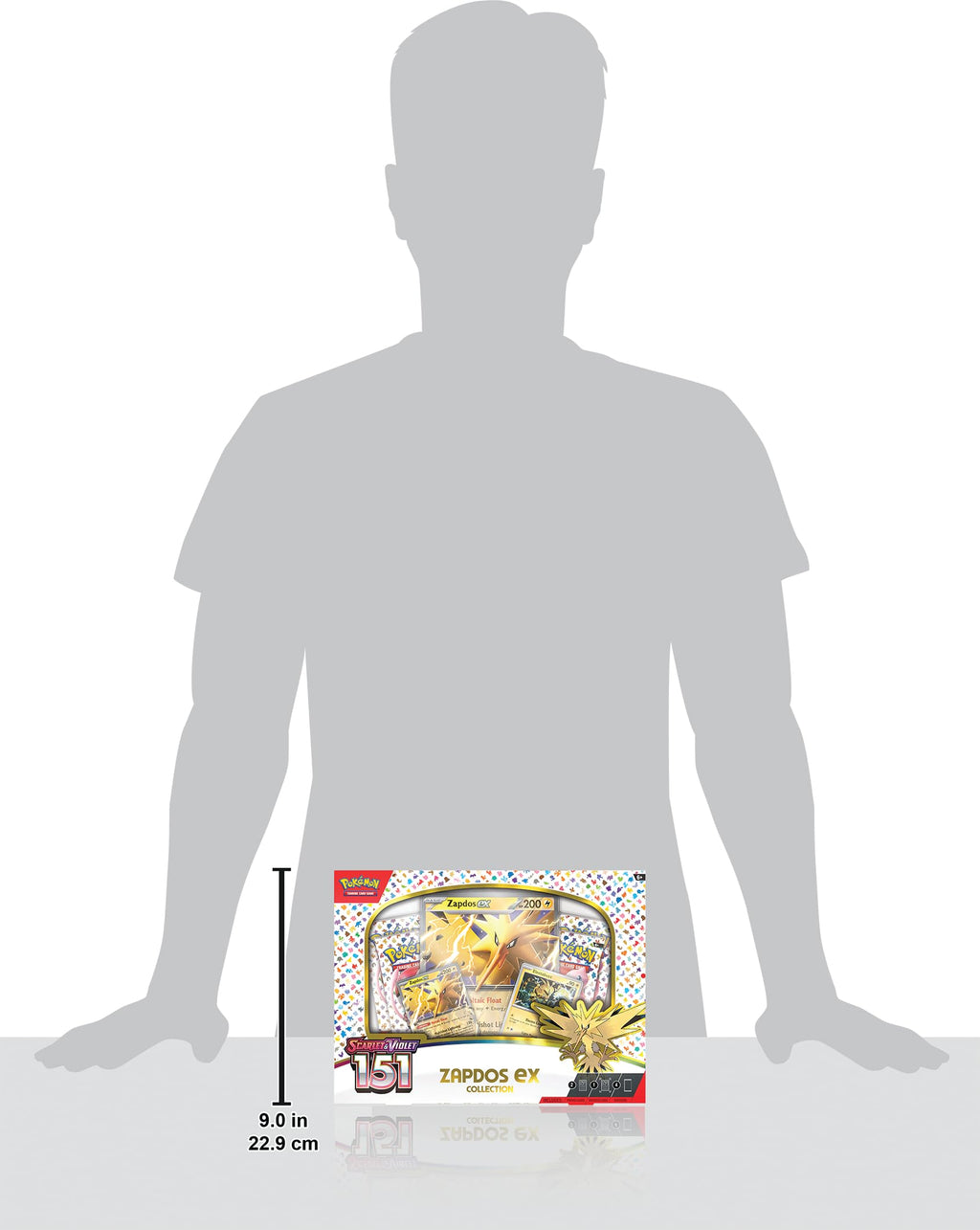 Pokemon TCG 151 Zapdos Ex Box K205