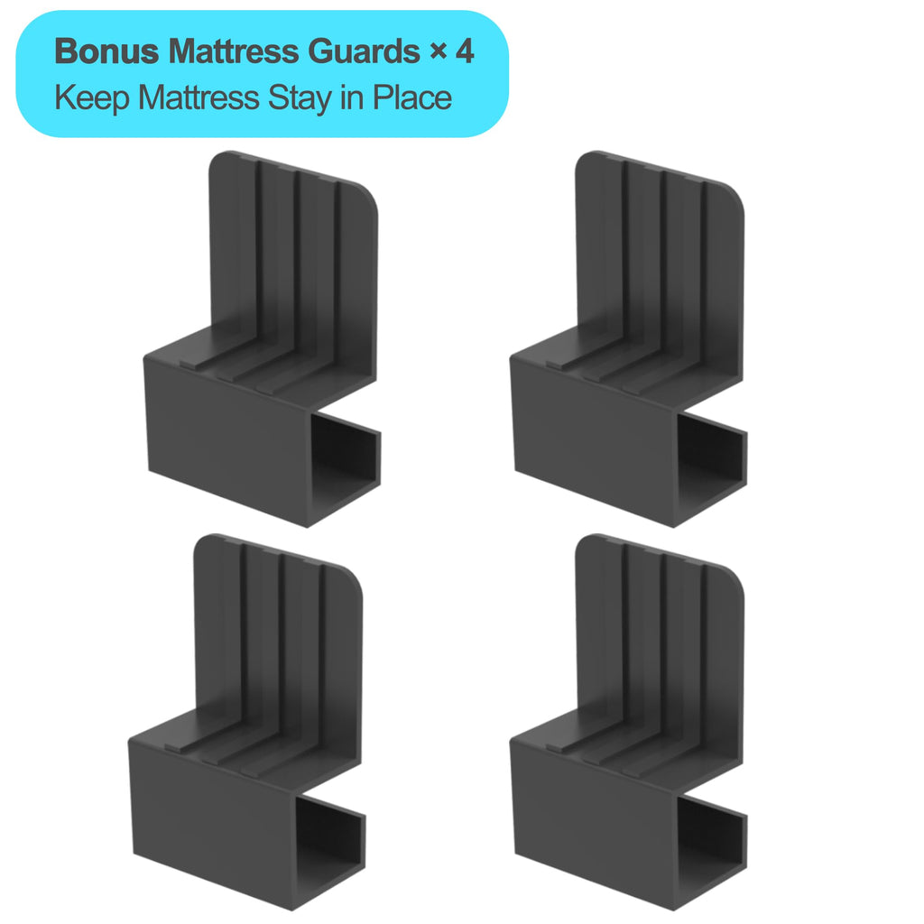 10 Inch Twin Bed Frame with Steel Slats Support N957