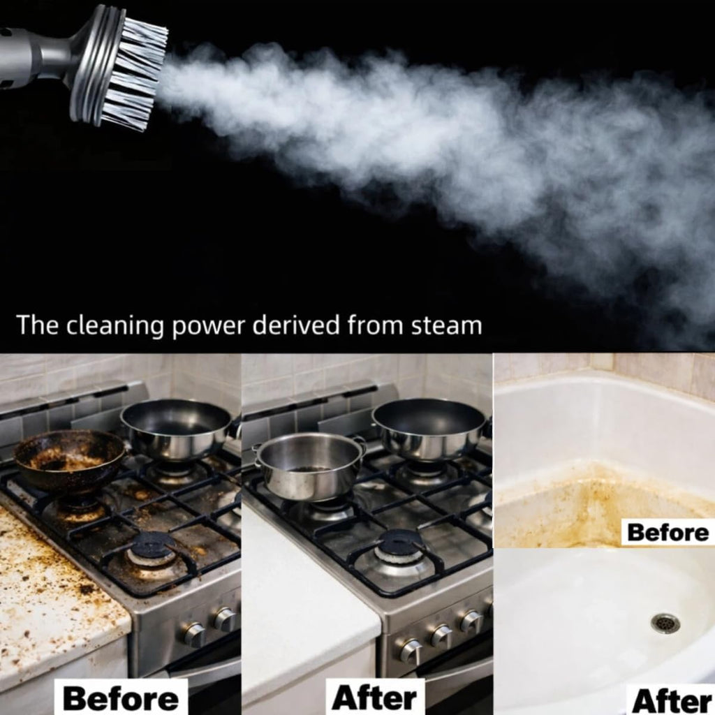 300°F Scrub & Steam Mop with 13 Accessories L462216