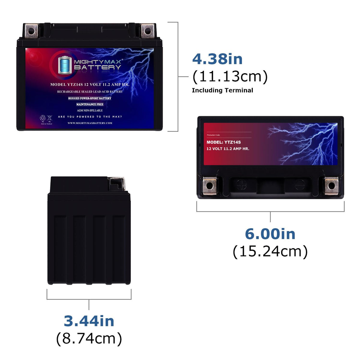 12V 11.2Ah Battery U2052