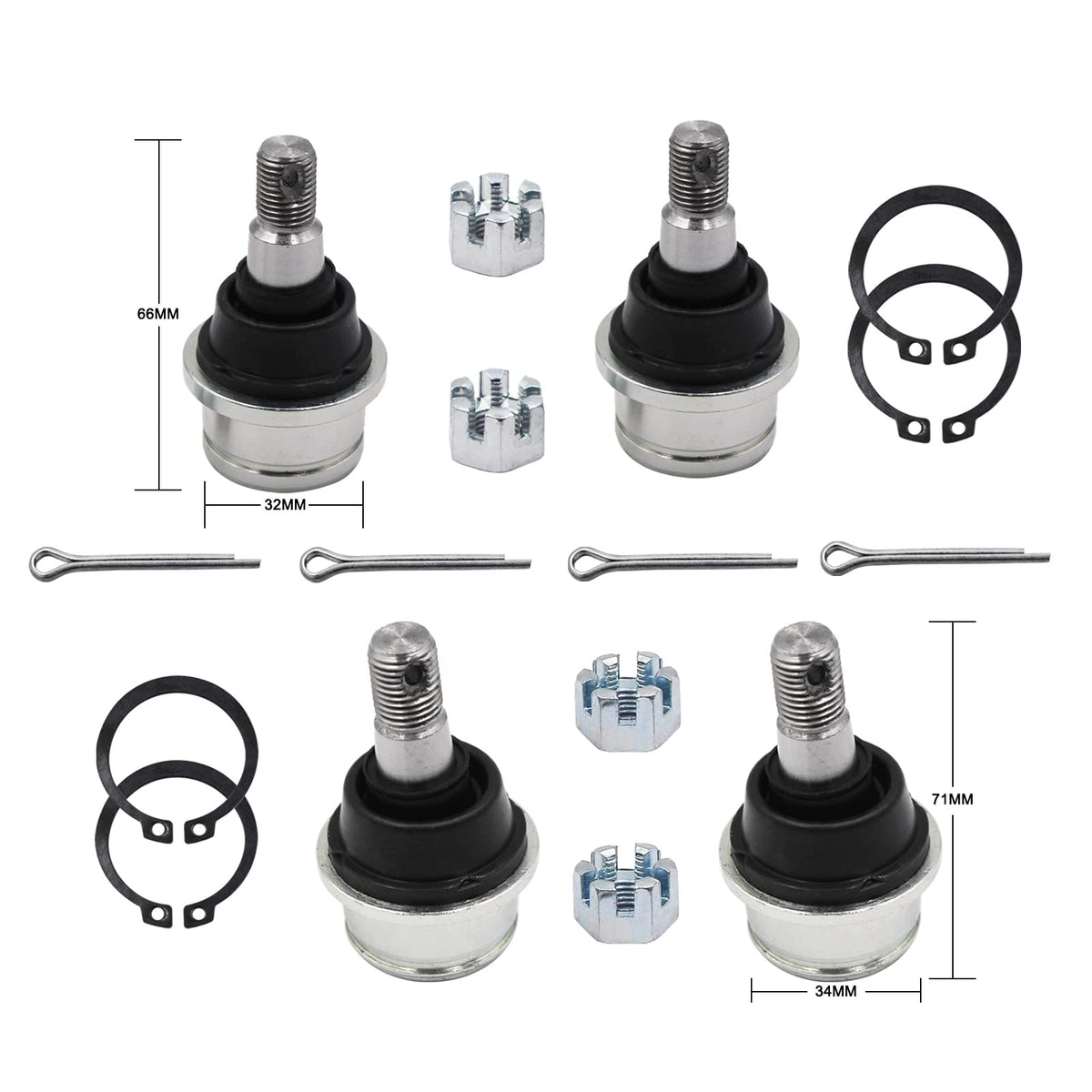 Ball Joint Kit Set of 4 U677