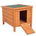 Weatherproof Wooden Cat House H7517