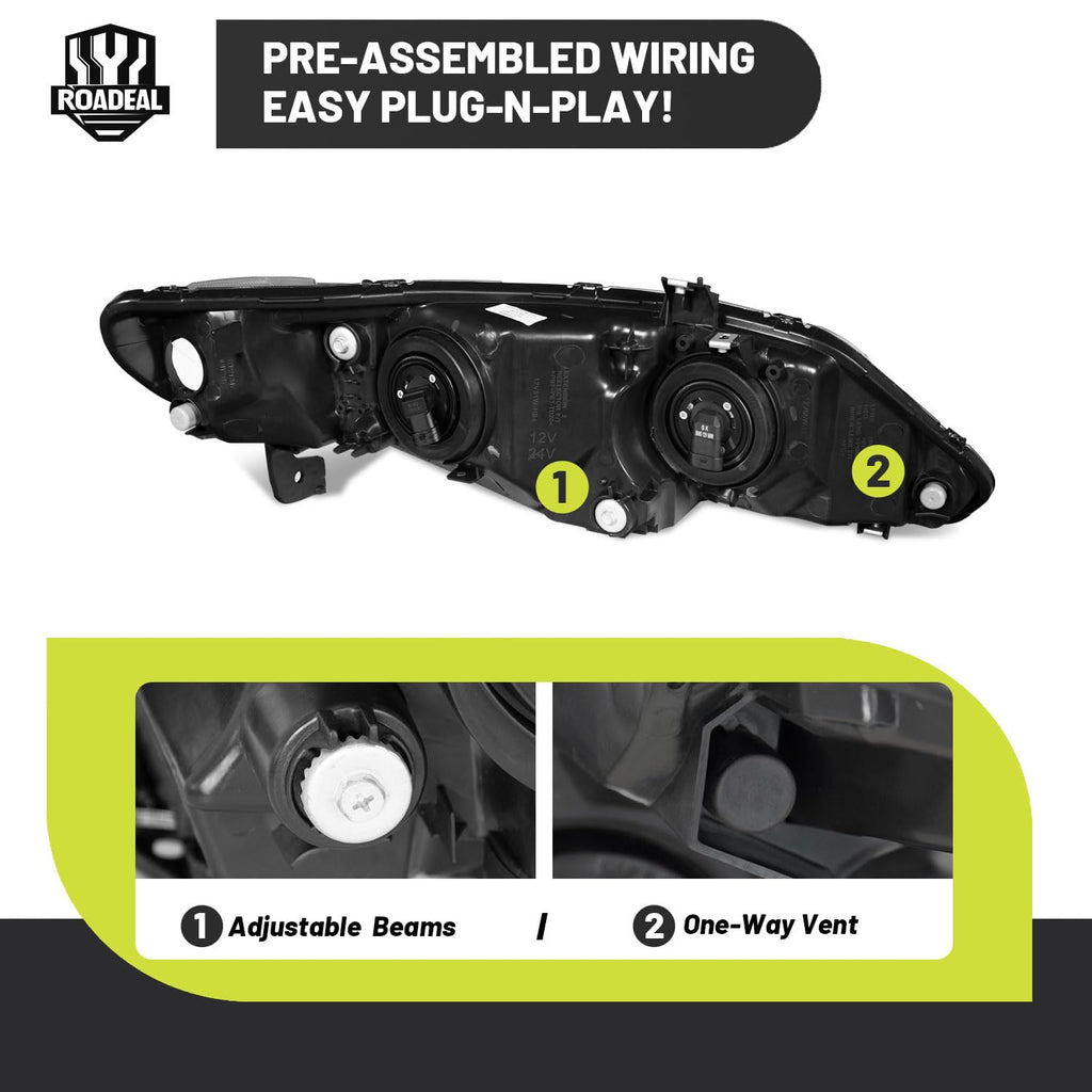 Headlights for Honda Civic 4-Door D976794