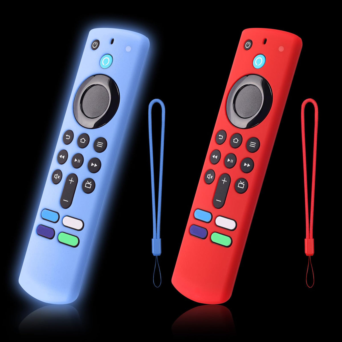 Blue & Red Remote Cover 2-Pack R3607