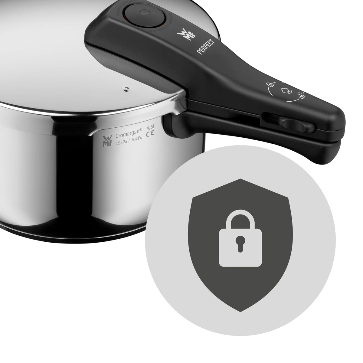 3 Litres Stainless Steel Pressure Cooker I861
