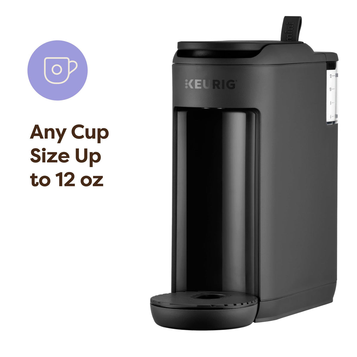 Single Serve K-Cup Pod Coffee Maker, Black H688759