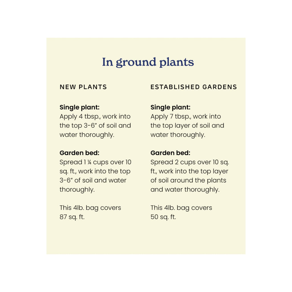 Organic All Purpose Plant Food 8lb Bag E688