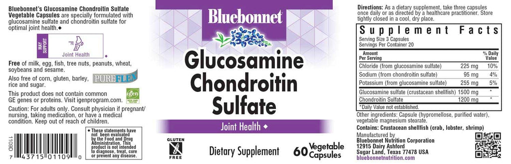 Glucosamine Chondroitin Sulfate Supplement, 60 Count O414672