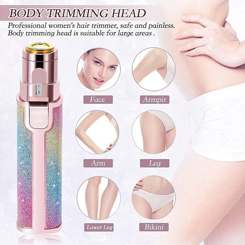Portable Eyebrow Trimmer Electric Trimmer with Light O52399