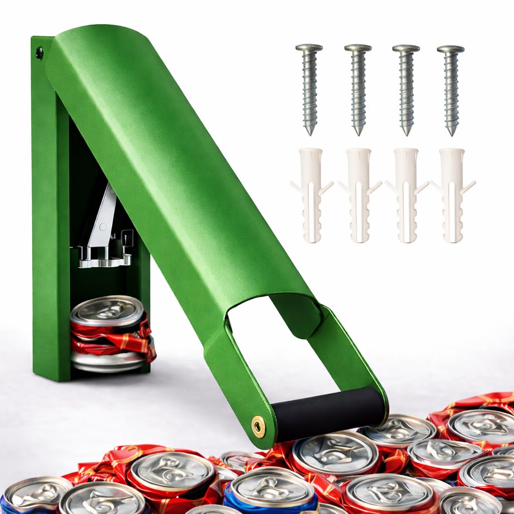 Heavy Duty 8oz 12 oz 16oz Aluminum Can Crusher B268