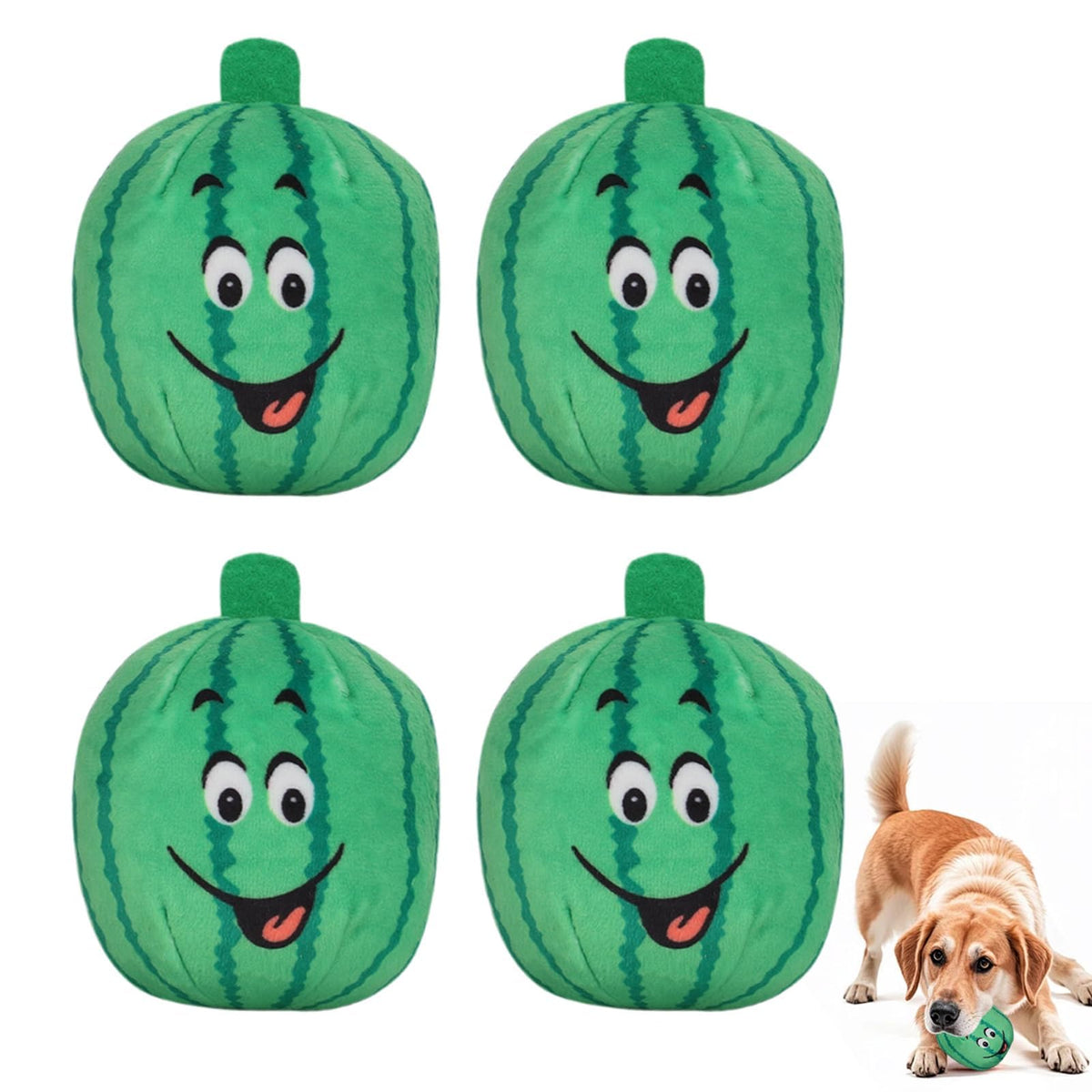 4Pcs Squeaky Plush Dog Toys G292505