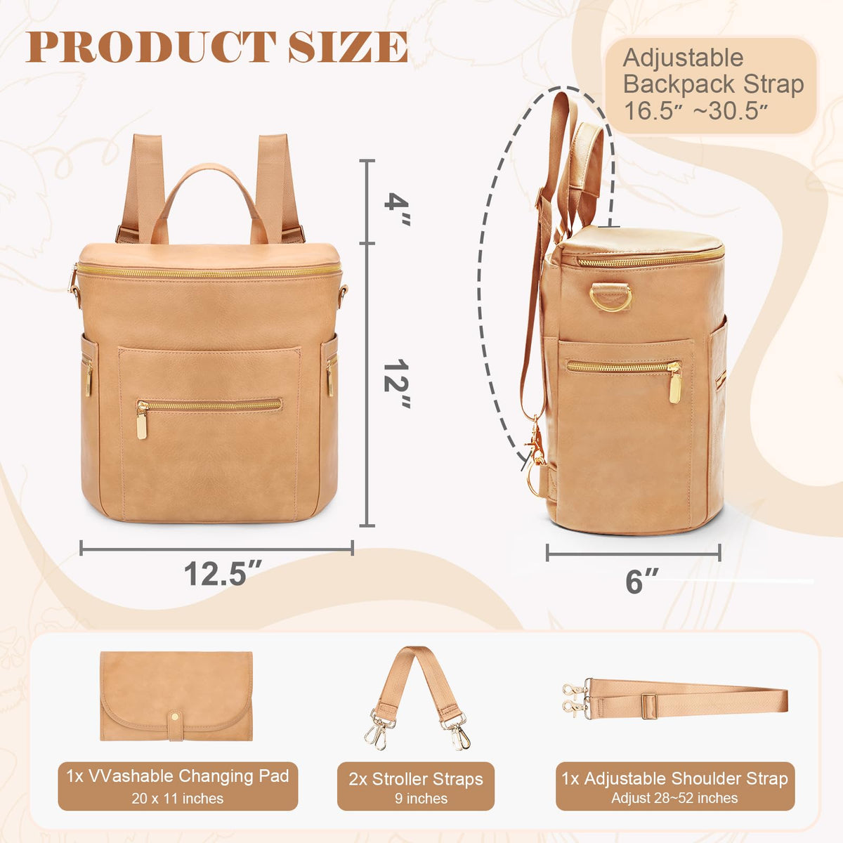 Diaper Bag Tote S841