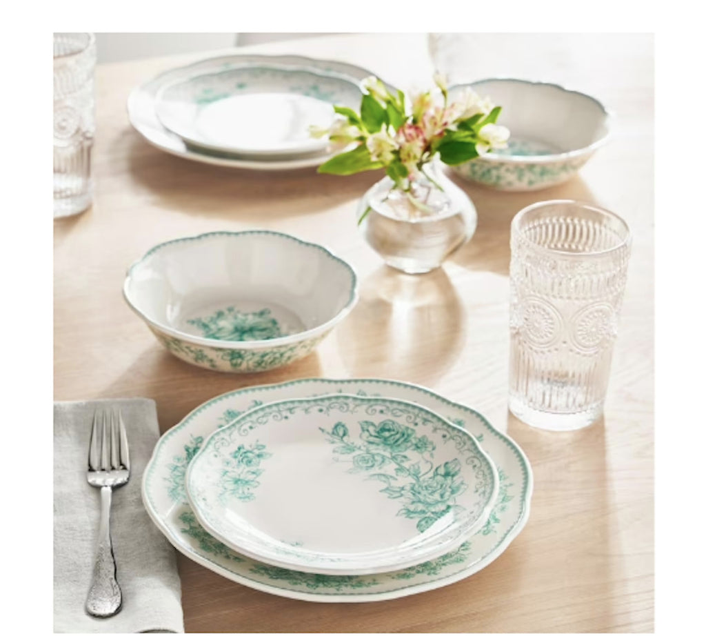 12-Piece Stoneware Dinnerware Set L507