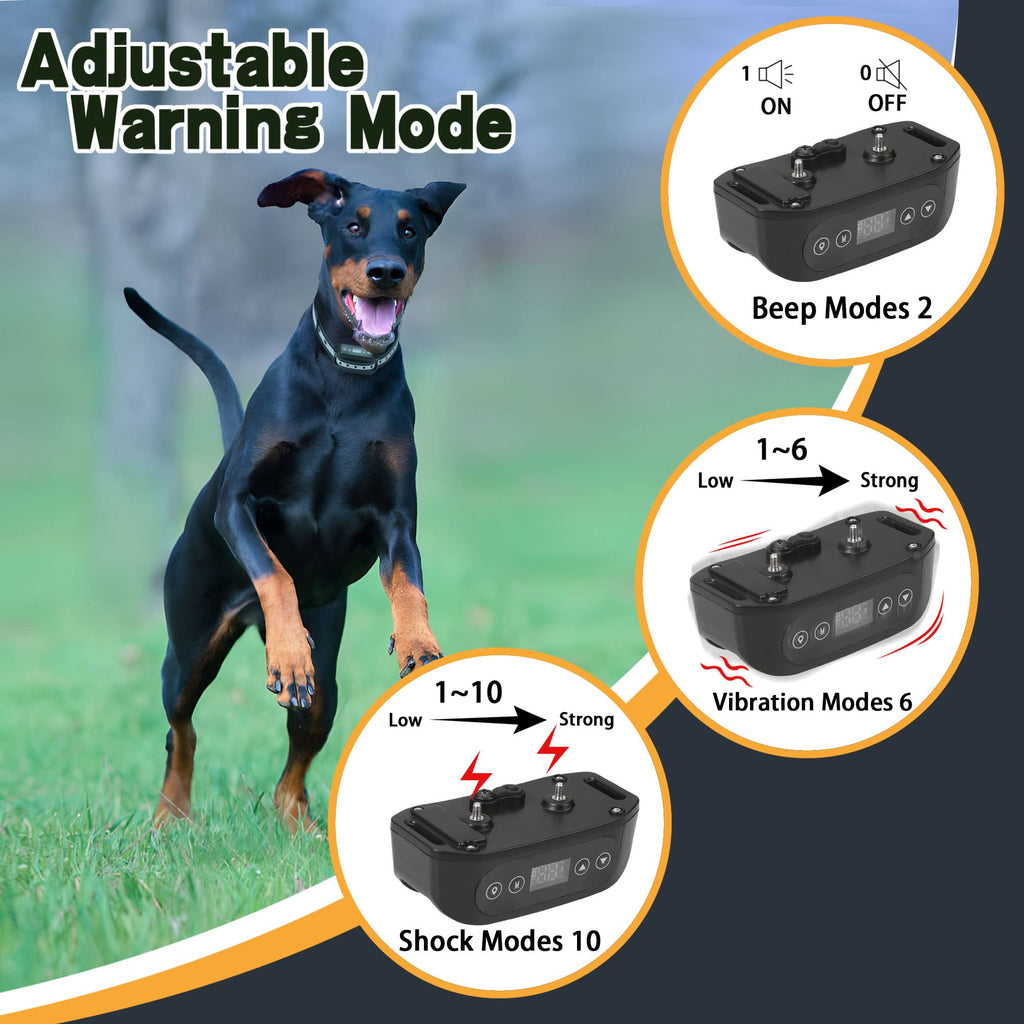 GPS Wireless Dog Fence System for 2 Dog T528080