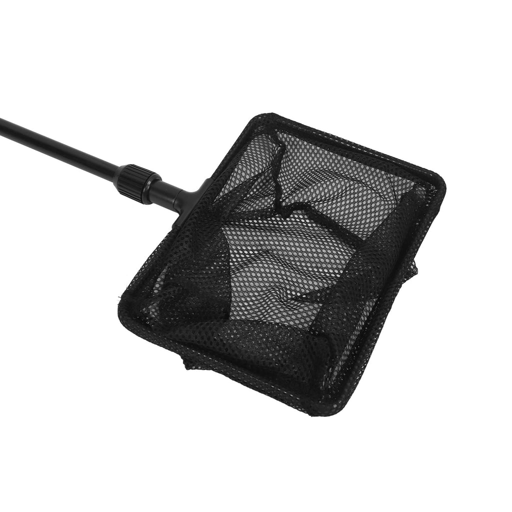 5 in 1 Aquarium Cleaning Kit with Scraper Gravel Rake Sponge Brush Fish Net M1471