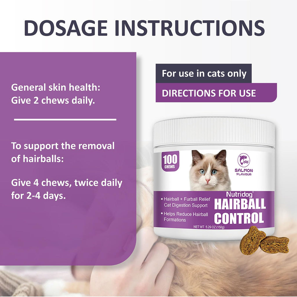 Hairball Remedy Chews with Omega 3&6 Q9239