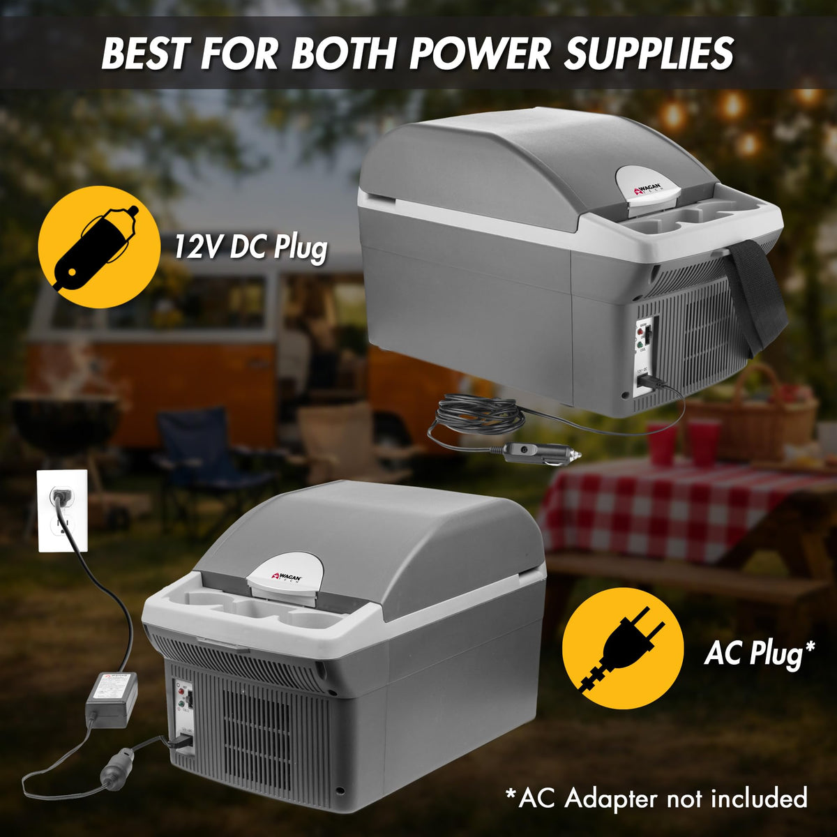Portable 14 Liter Electric Cooler/Warmer E68509