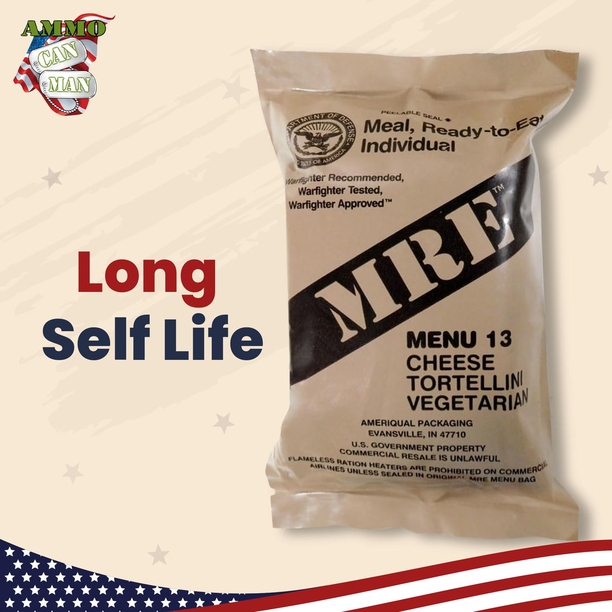 Military Surplus MRE Box I54433