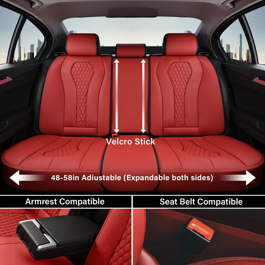 Waterproof Leather Car Seat Covers Full Set H476933