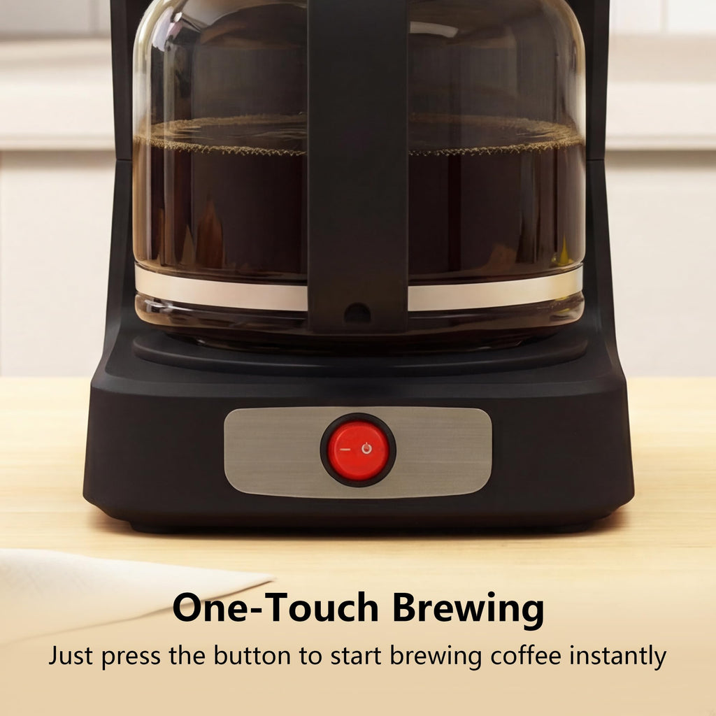 12 Cup Drip Coffee Maker with Reusable Filter N936037