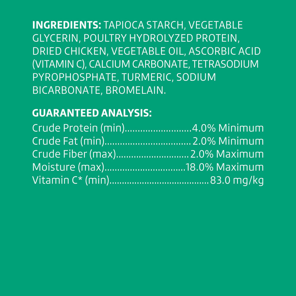 Chicken Flavor Dental Sticks for Large Dogs, 40 Count W521