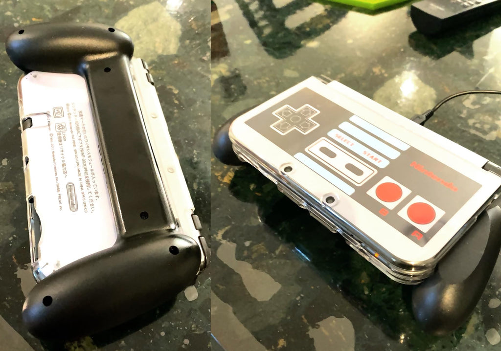 Black Hand Grips + Protective Crystal Cover Z132782