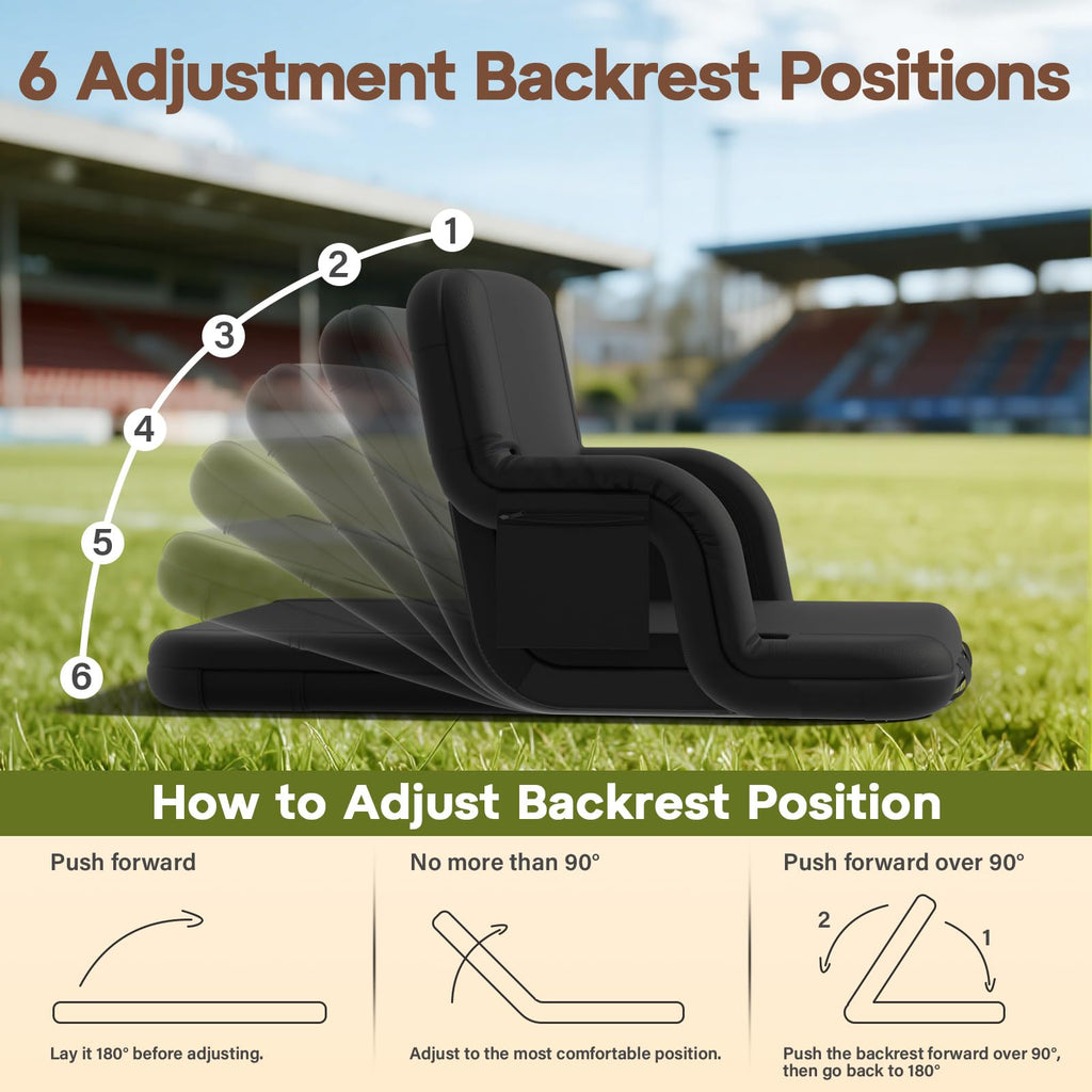 Stadium Seat with Back Support M84762