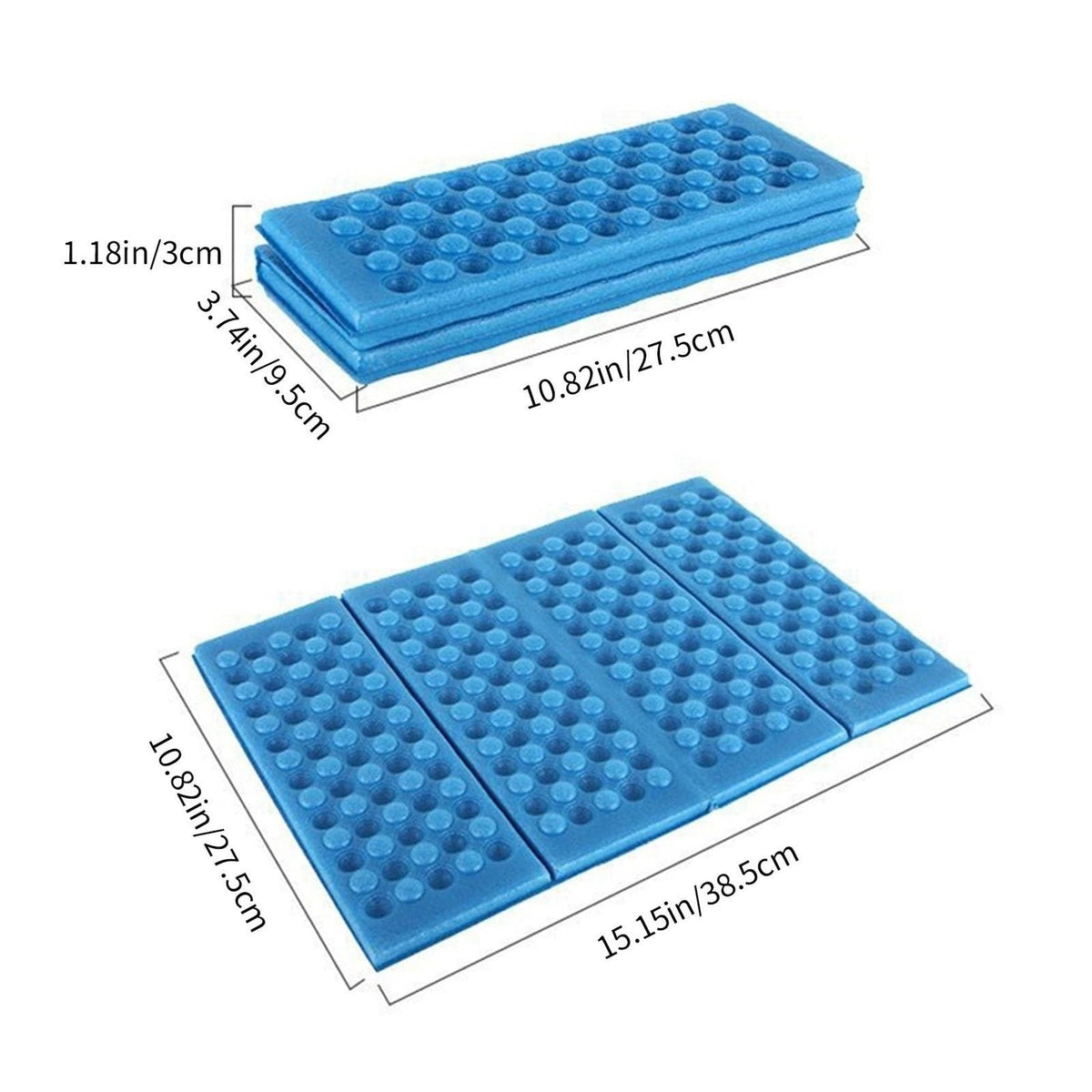 Foldable Stadium Seat Cushion with Storage Bag V952053