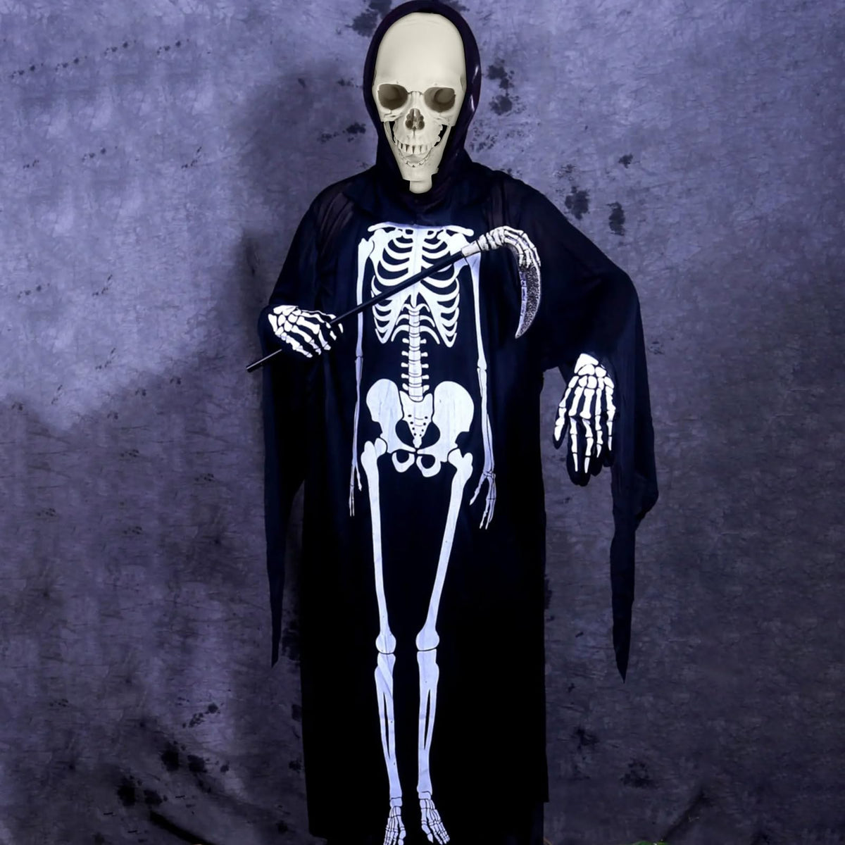5.4FT Full Size Posable Skeleton with Movable Joints S371229