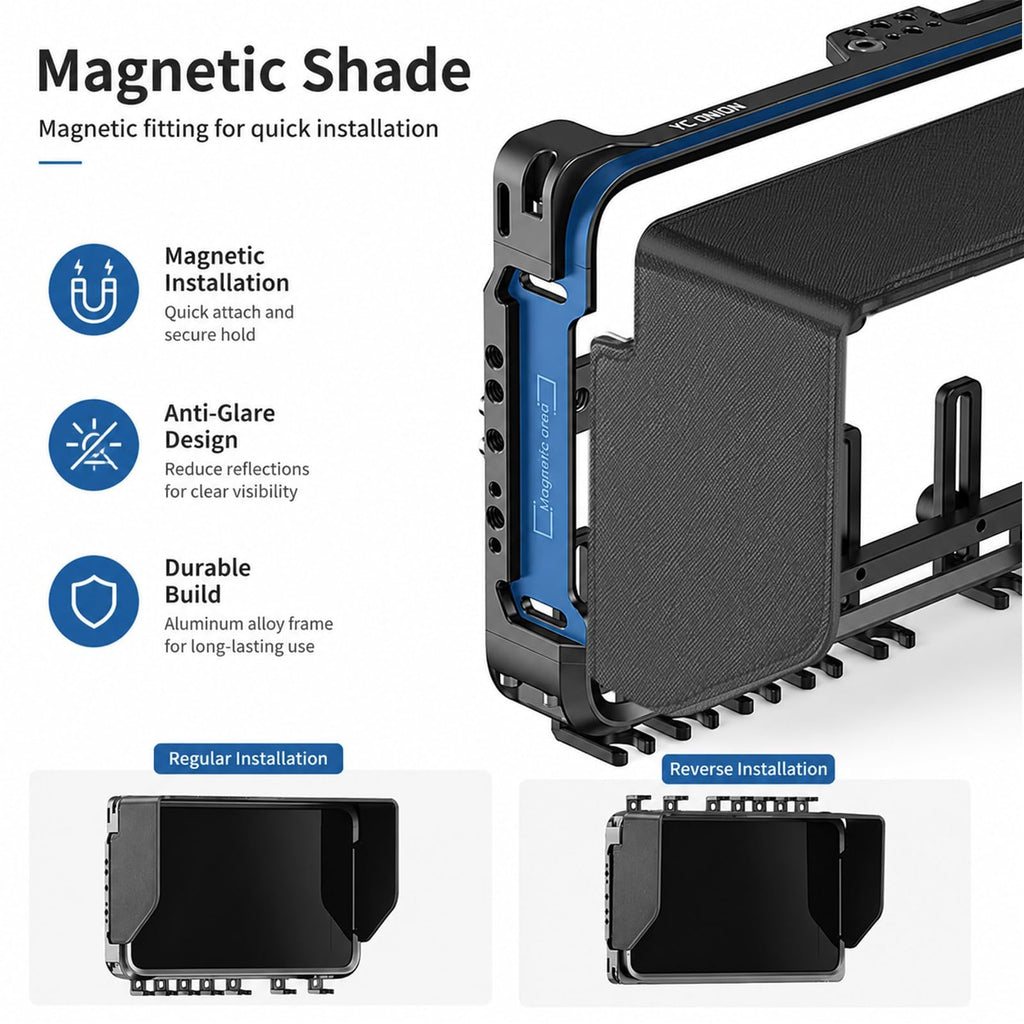 Aluminum Alloy Full Cage with Magnetic Shade X870412