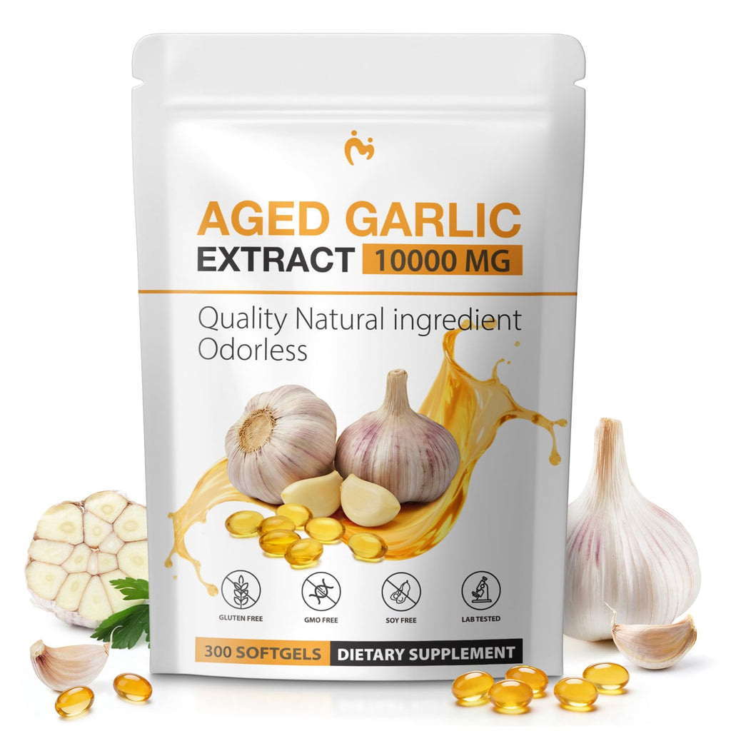 Odorless Garlic Supplements 300 Softgels C388900