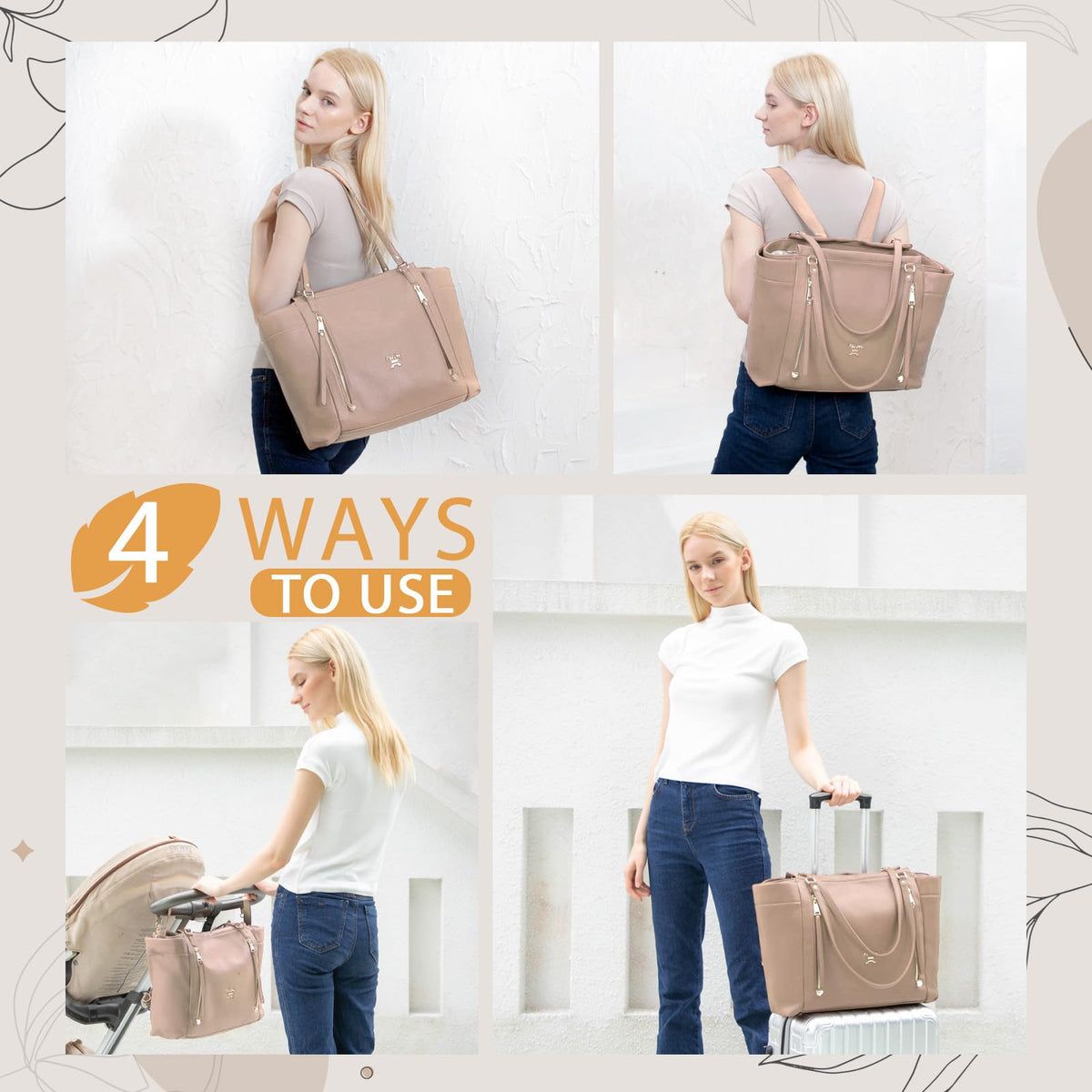 Diaper Bag Tote S841