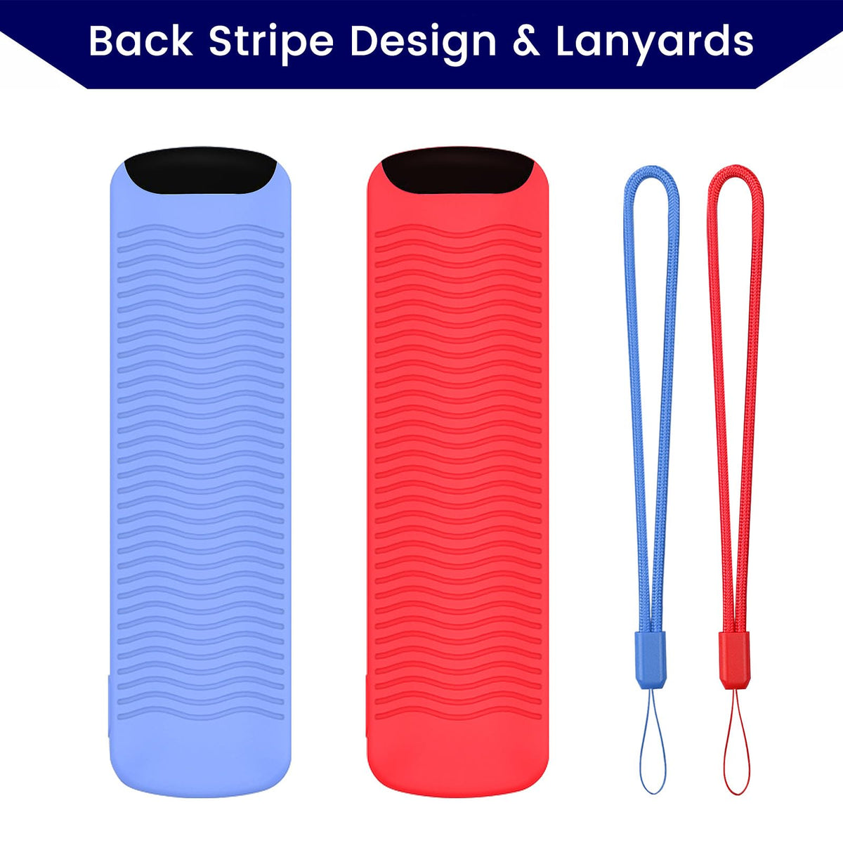 Blue & Red Remote Cover 2-Pack R3607